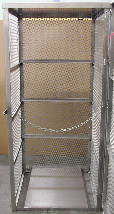 Securall 5-10 Oxygen, Gas Cylinder Cabinet